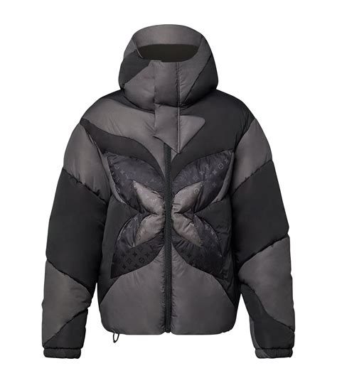 lv grey puffer|louis vuitton puffer jacket men's.